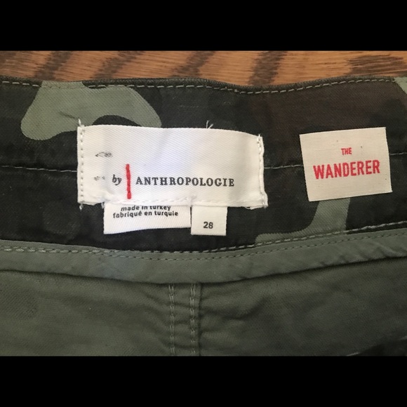 NWT Anthropologie camo pants, size 28. - Picture 5 of 8
